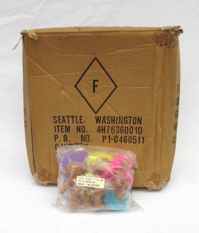 lot 40 image: Case of New Troll Dolls With Accessories