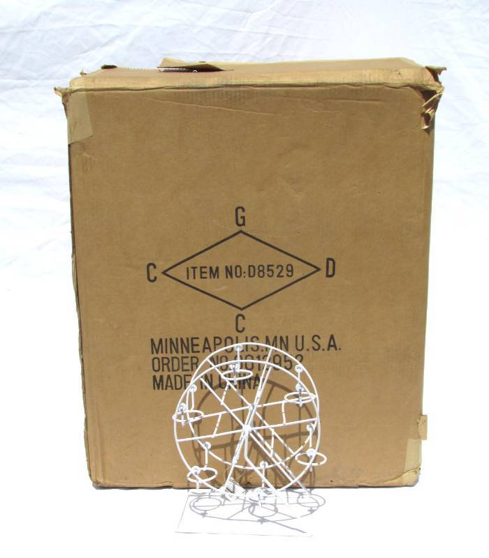 lot 75 image: Case of Ferris Wheel Votive Candle Holders
