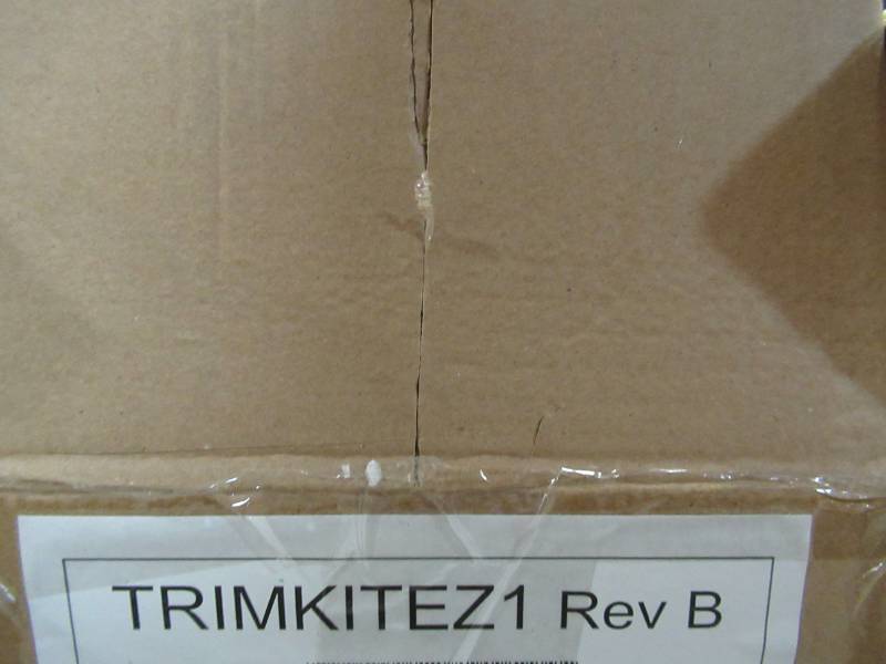 lot 87 image: Electrolux Refrigerator Trim Kit (Stainless Steel) TRIMKITEZ1
