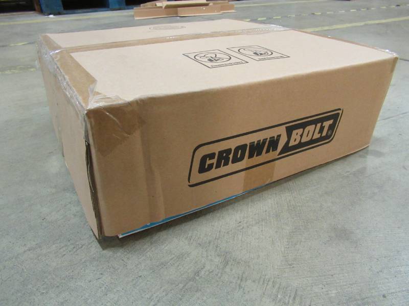 lot 43 image: 1 Case (7 boardscase) of Everbilt 16 in. x 16 in. Galvanized Pegboard with Diamond Plating, 24305