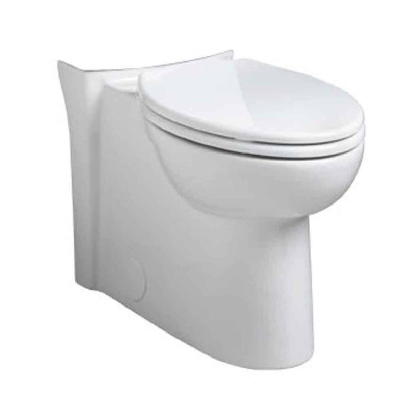 lot 84 image: American Standard Cadet 3 FloWise Tall Height Elongated Toilet Bowl Only in White, 3075.000.020