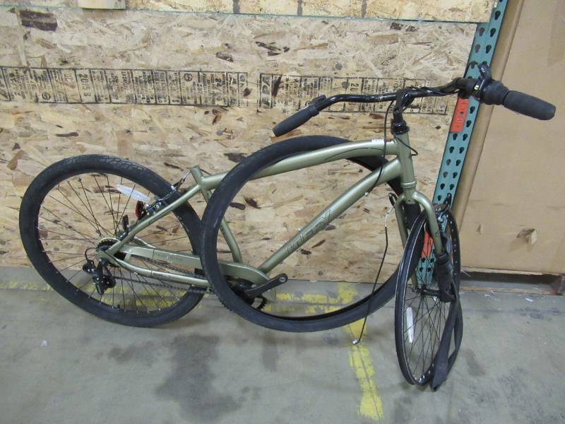 lot 249 image: 26 Huffy 7 Speed Parkside Fork, Bars and Frame For Parts or Restore