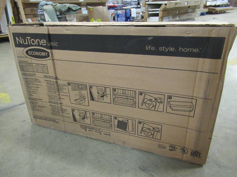 lot 97 image: NuTone RL6200 30 in. Non-Vented Range Hood in Bisque RL6230BC, New in Box