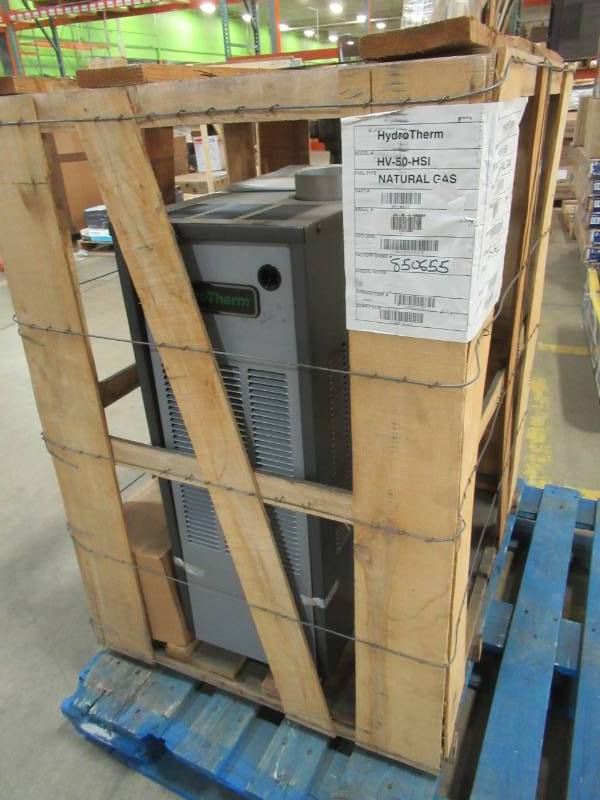 lot 8 image: Hydro Therm Gas Fired Low Pressure Residential Boiler - Natural Gas, HV-50-HSI