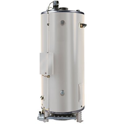 lot 18 image: American Water Heaters 81 Gal. Tall Heavy-Duty Commercial 199,000 BTU Natural Gas Water Heater wSide T&P Relief Valve BCG3-80T199-6N, NEW IN CRATE