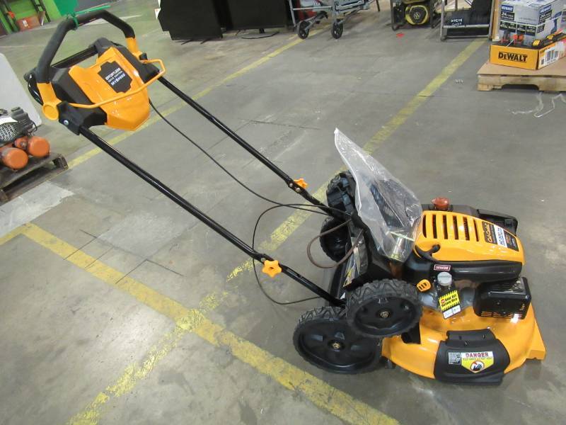 lot 170 image: Cub Cadet 21 in. 159 cc 3-in-1 Front-Wheel Drive Gas Push Button Electric Start Walk Behind Self Propelled Lawn Mower, SC300E - For PartsRestore