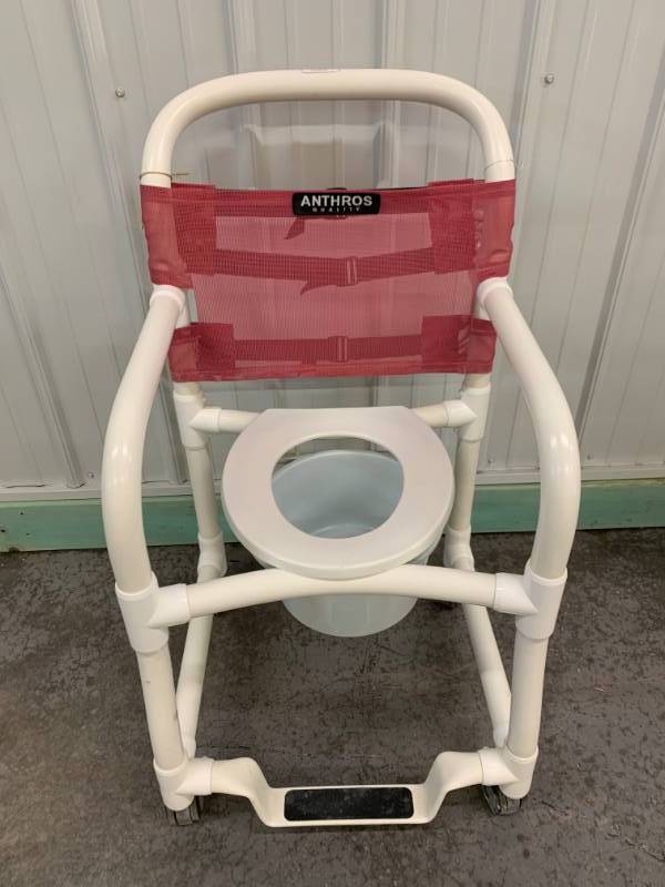 MSRP $300 Anthros Medical Shower Commode Chair - Good Condition
