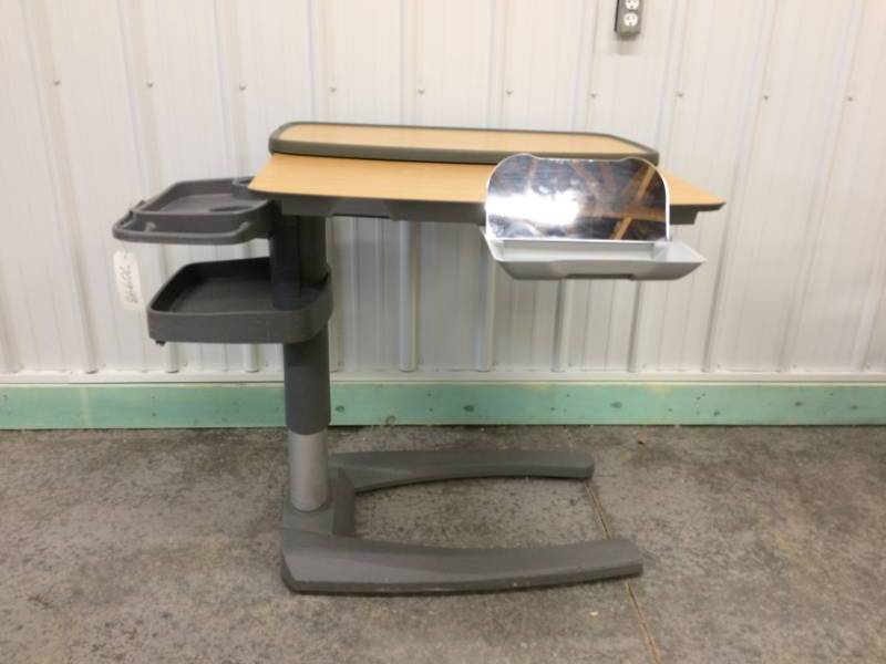 Retails New 1000 Top Of The Line Stryker Trufit Overbed Table Over