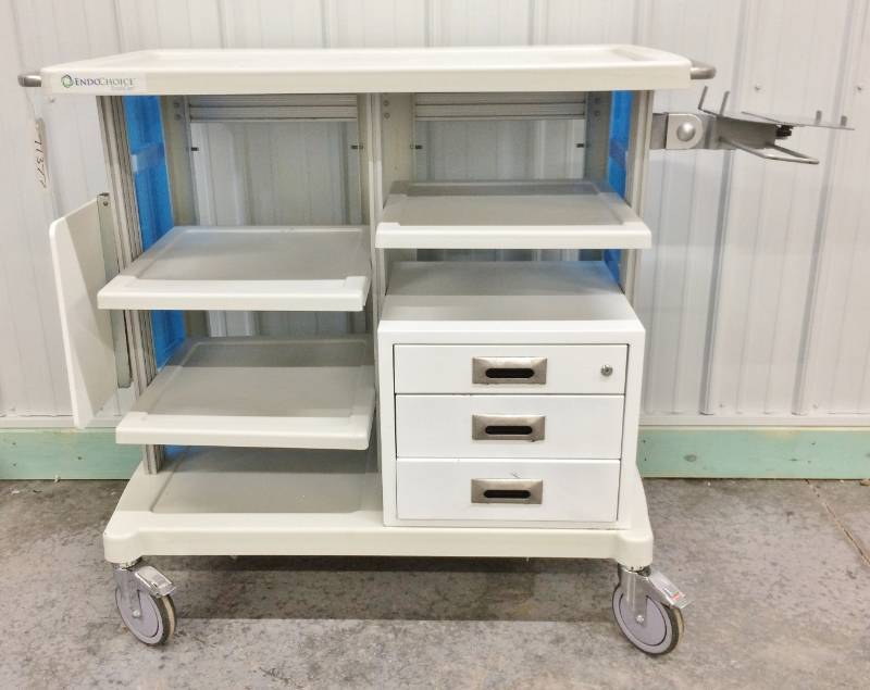 lot 1 image: EndoChoice EndoCart Transport Trolley