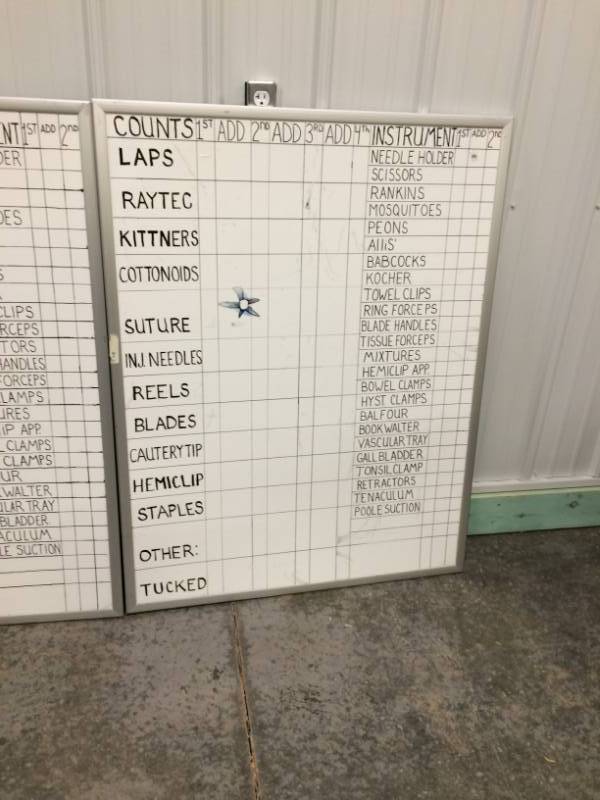 lot 27 image: LOT OF 3 DRY ERASE BOARDS
