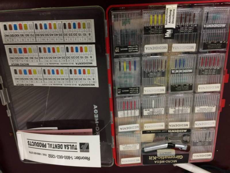 lot 15 image: Wow Large Lot Of New In Package Dental Equipment Drills & Reamers