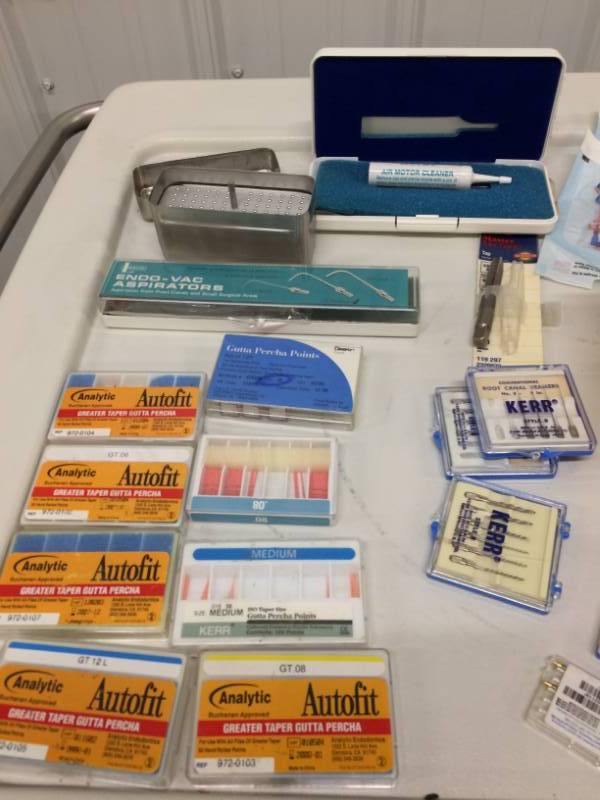 lot 17 image: Large Lot New In Package Dental Equipment