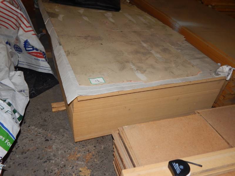 lot 13 image: 4 x 8 x 12 Oak Sheeting