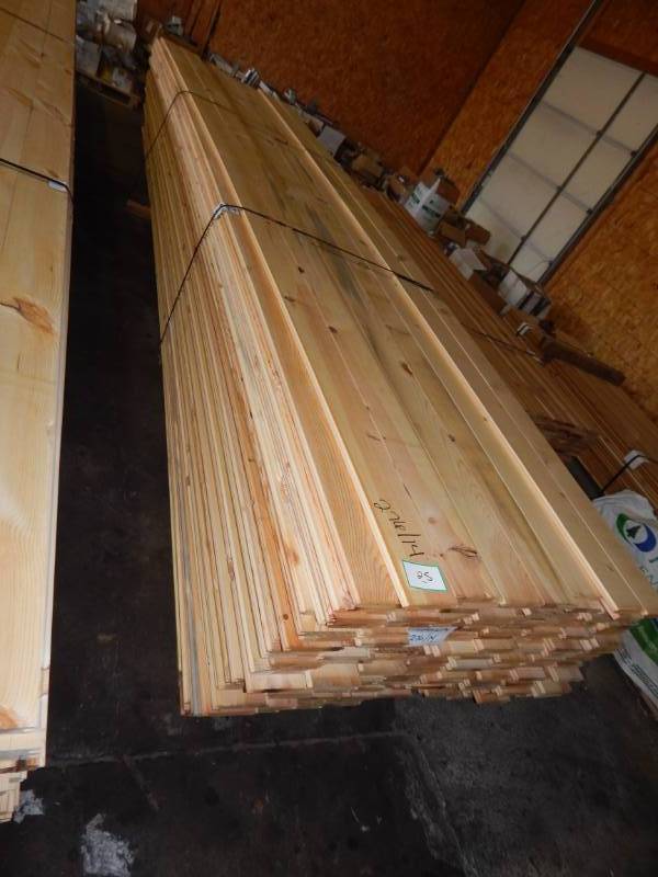 lot 25 image: 1 x 6 #3 Pine WP4 Tongue & Groove Paneling