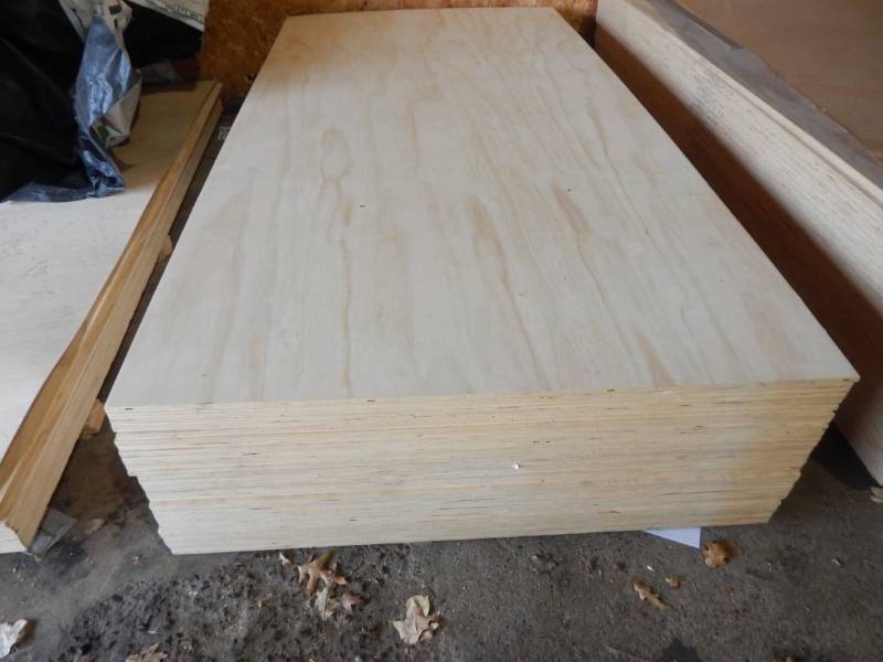lot 48 image: 4 x 8 x 12 AC Plywood