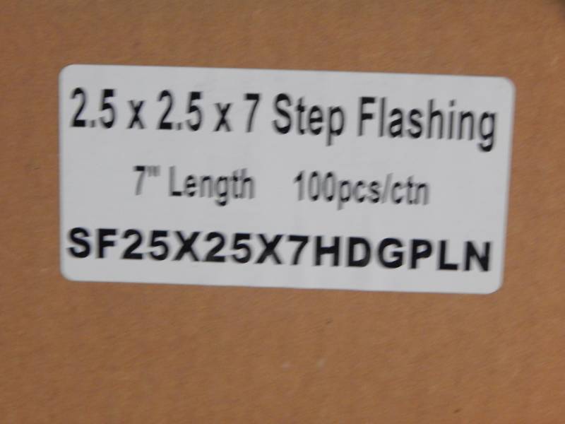 lot 53 image: Step Flashing