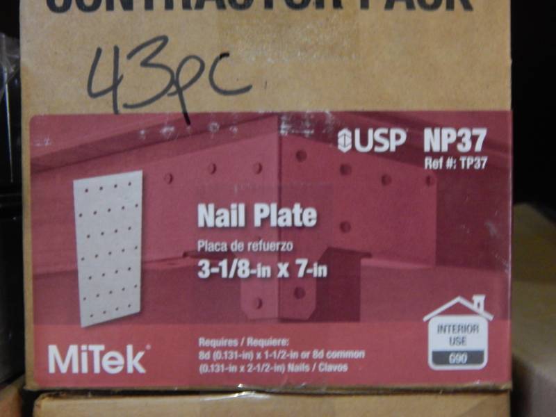 lot 68 image: 3 x 7 Nail Plate NP37-TZ