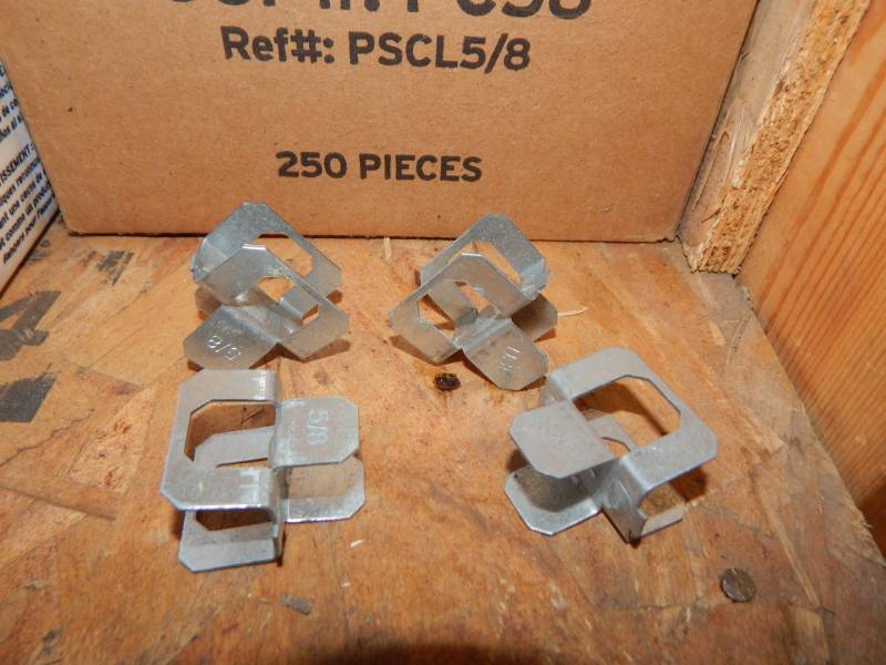 5/8" Plywood Clips PC58 Deerwood Lumber Liquidation Auction Part 5 KBID