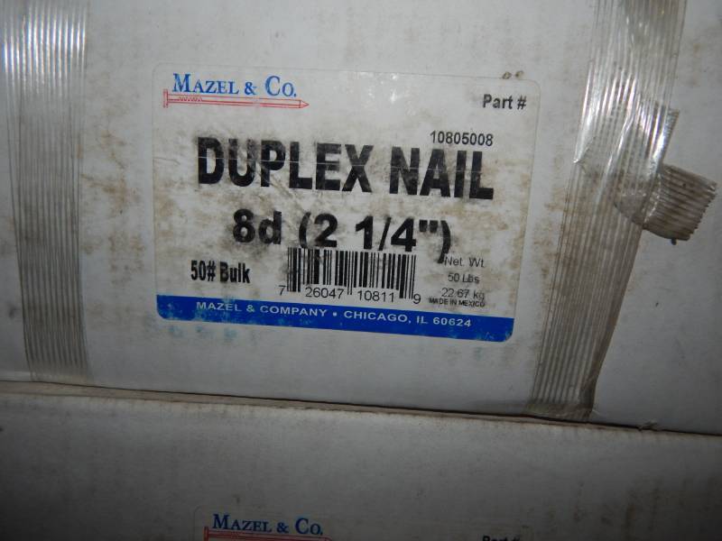 lot 112 image: 8d Bright Duplex Nails