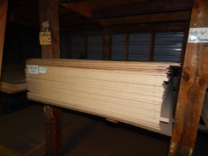 lot 142 image: 4 x 8 x 14 red oak sheeting
