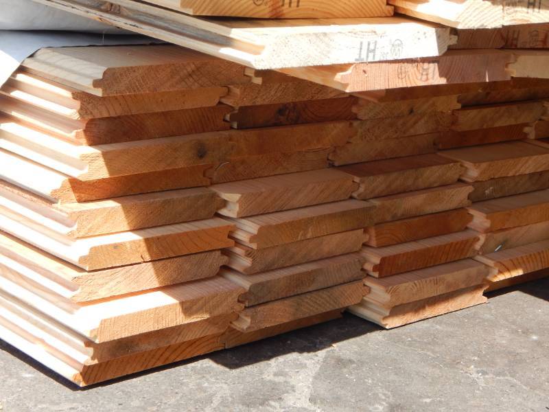 lot 223 image: 1 x 6 #3 Pine WP4 Tongue & Groove Paneling