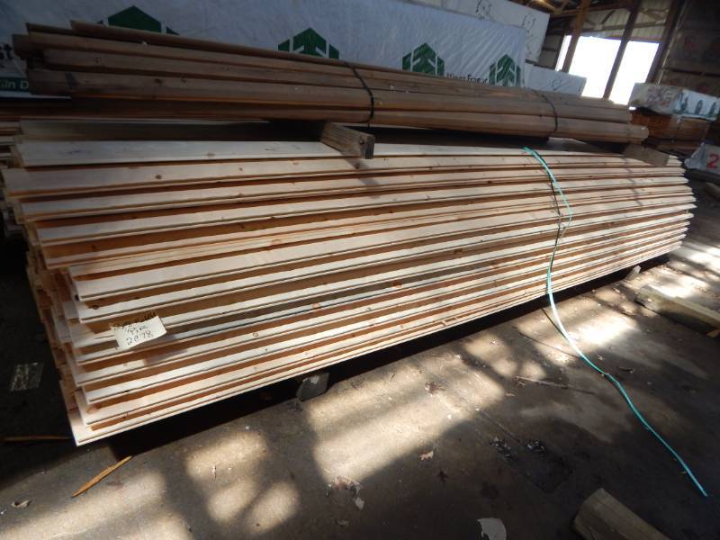 lot 251 image: 2 x 8 Pine Hand Hewn Log Siding