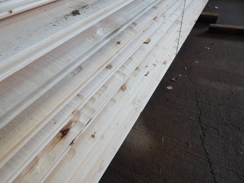 lot 271 image: 2 x 8 Pine Hand Hewn Log Siding