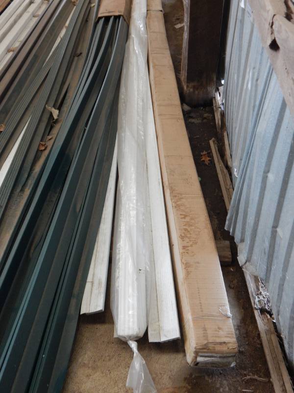 lot 277 image: White Garage Door Weatherstrip