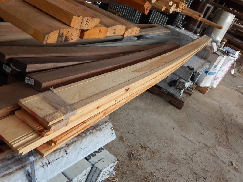 lot 306 image: Pine Base Millwork