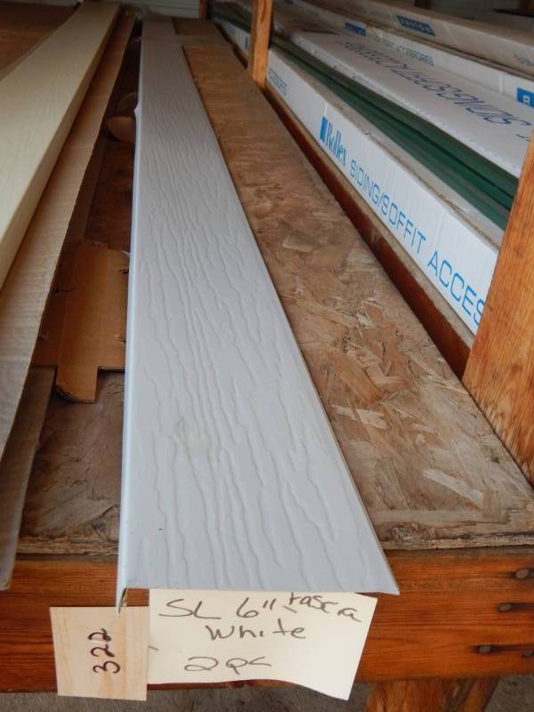 lot 322 image: 6 Snowmist Textured Fascia