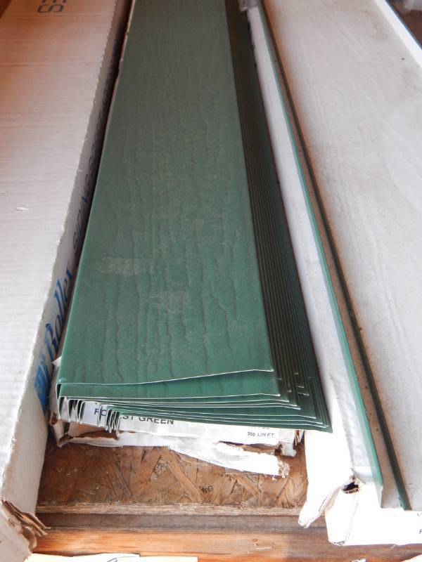 lot 326 image: 6 Forest Green Textured Fascia