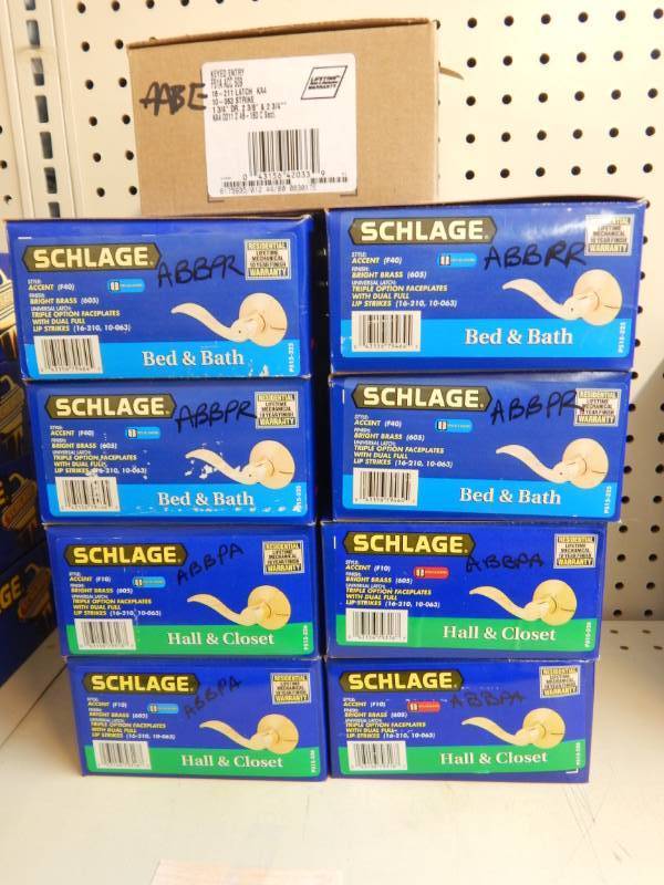 lot 378 image: Schlage Door Locks