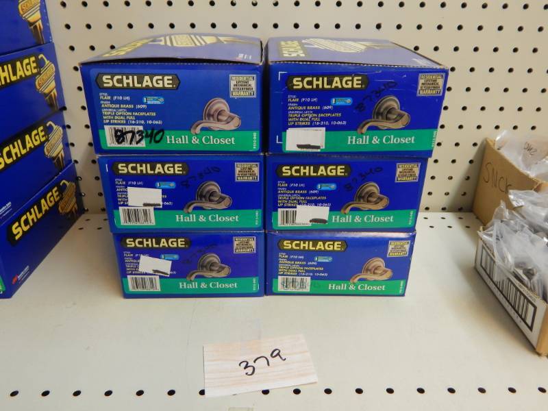 lot 379 image: Schlage Door Locks