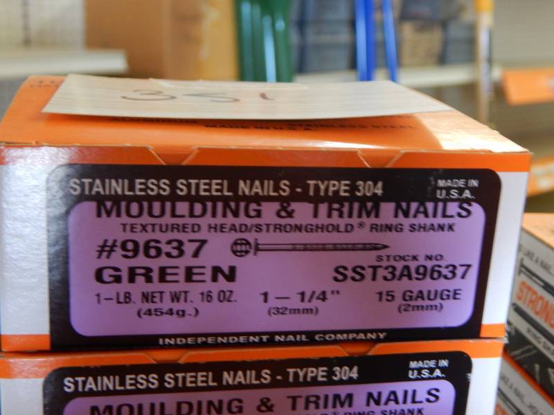 lot 351 image: Forest Green Fascia Nails