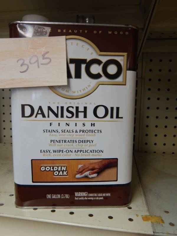 lot 395 image: Watco Danish Oil Stains