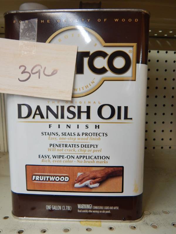 lot 396 image: Watco Danish Oil Stains