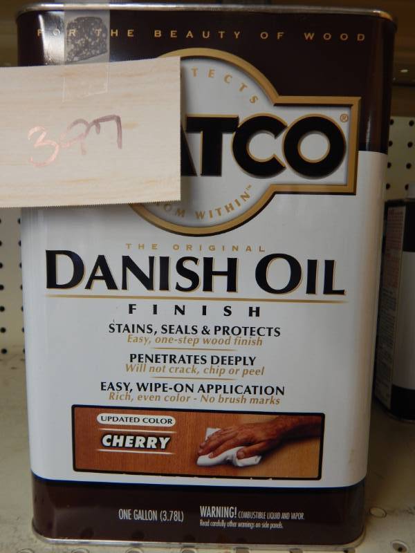 lot 397 image: Watco Danish Oil Stains