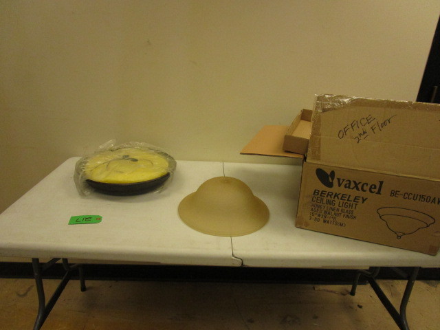 lot 217 image: VAXCEL CEILING LIGHT