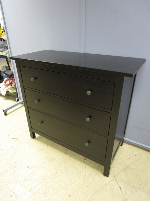 lot 221 image: BLACK DRESSER