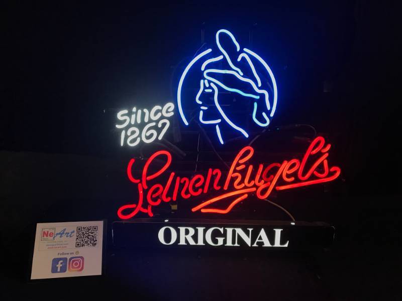 lot 30 image: Leinenkugels Leinies Maiden Original neon