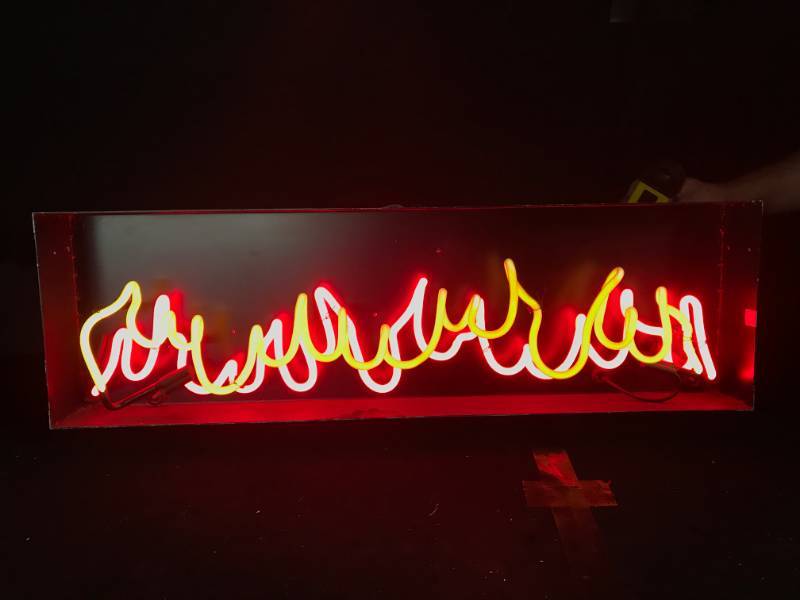 lot 47 image: Neon flames