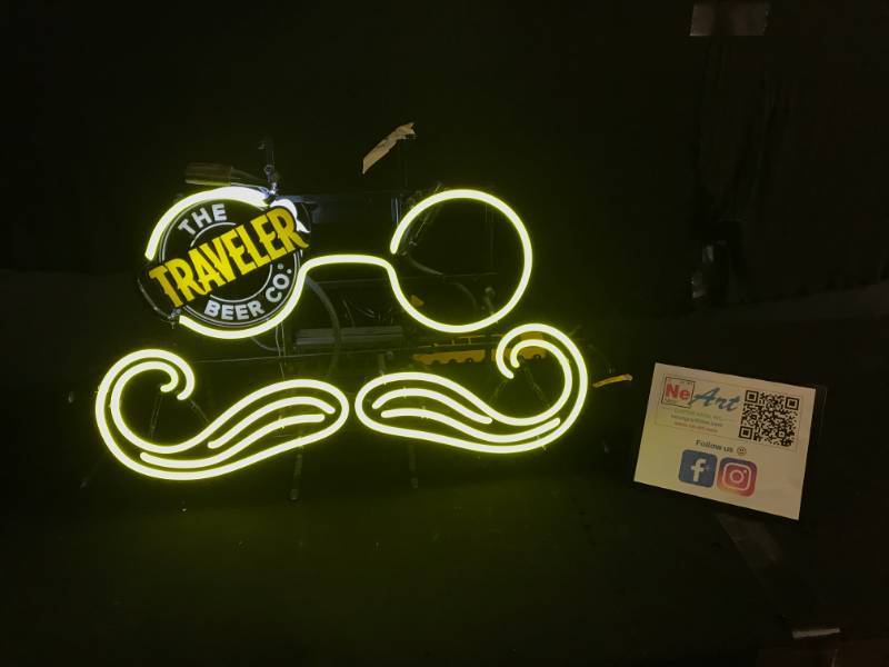 lot 59 image: Traveler Beer Co neon