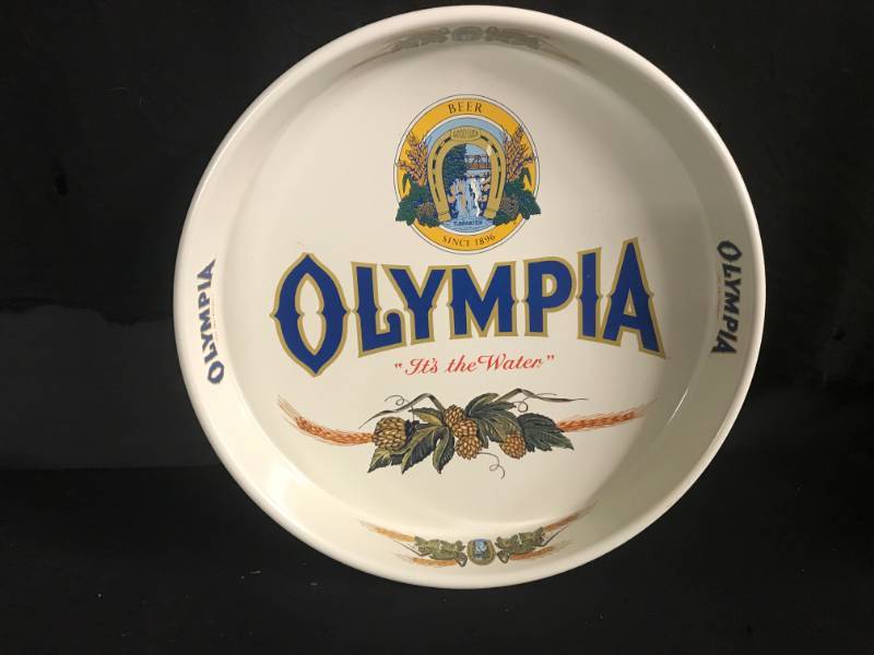 lot 103 image: Olympia Beer 13 serving tray