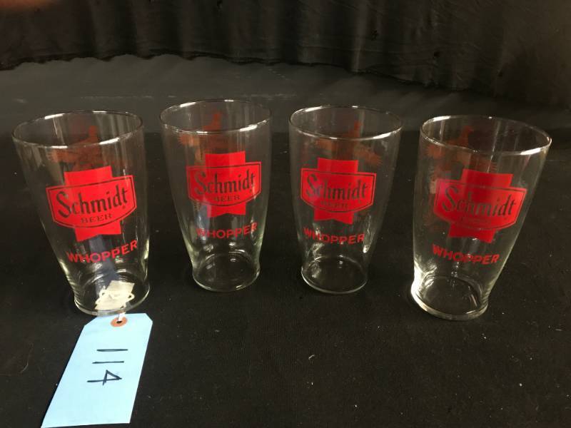 lot 114 image: Schmidt Whopper Pheasant glasses