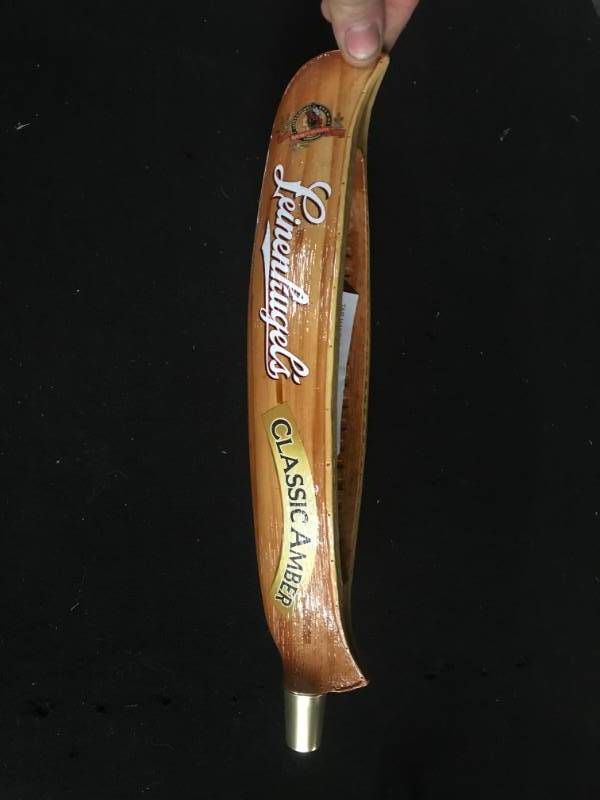 lot 122 image: Leinies Leinenkugels Beer canoe tap handle NIP
