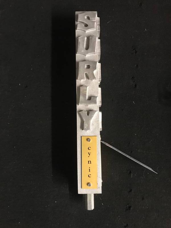 lot 135 image: Surly cast aluminum tapper with with extra plates