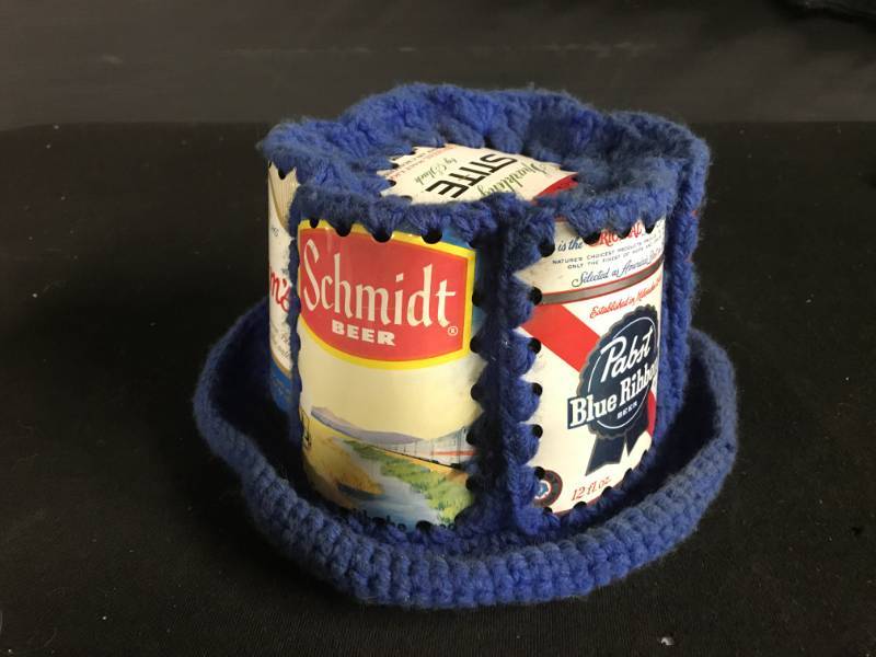 lot 166 image: Beer can bucket hat