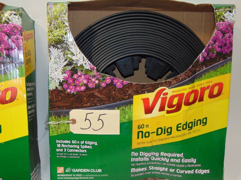 No-Dig Landscape Edging