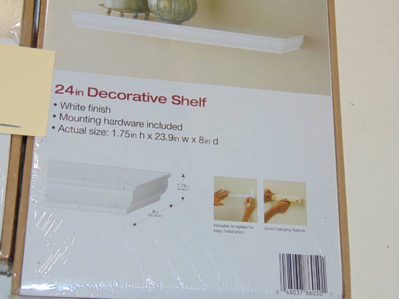 White Shelves
