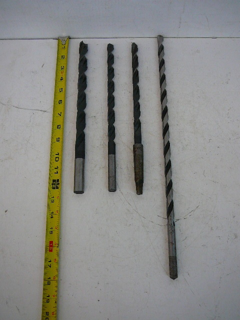 lot 29 image: Long Drill Bits